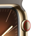 Apple Watch Series 9 45 mm Digital 396 x 484 pixels Touchscreen 4G Gold Wi-Fi GPS (satellite)