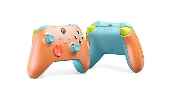 Microsoft Xbox Sunkissed Vibes OPI Special Edition Blue, Coral, Green Bluetooth/USB Gamepad Analogue