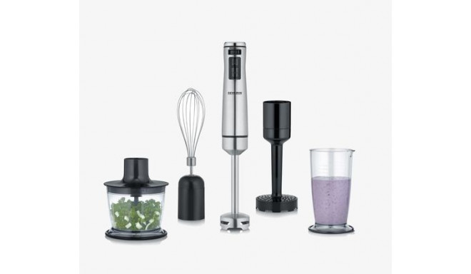 Severin SM 3774 blender 0.7 L Immersion blender 1000 W Black, Stainless steel