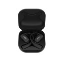 SHOKZ OpenFit Headphones Wireless Ear-hook Calls/Music/Sport/Everyday Bluetooth Black