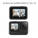 Mocco Premium Hydrogel Film Защитные плёнки для GoPro HERO 9 / 10 / 11 / 3шт