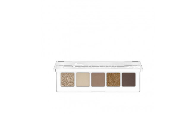 CATRICE 5 IN A BOX mini eyeshadow palette #010-golden nude look