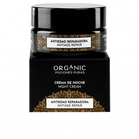 Orgạnic Pociones Puras CREMA DE NOCHE ANTIEDAD REPARADORA 50 ml