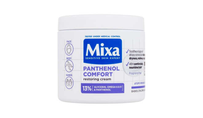 Mixa Panthenol Comfort Restoring Cream Body Cream (400ml)