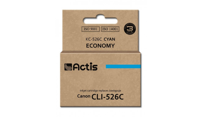 Actis KC-526C tindikassett (asendus Canon CLI-526C; standard; 10 ml; tsüaan)