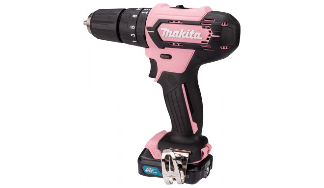 Makita HP333DSAP1 power screwdriver/impact driver 1700 RPM Black, Pink