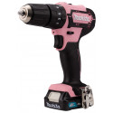 Makita HP333DSAP1 power screwdriver/impact driver 1700 RPM Black, Pink
