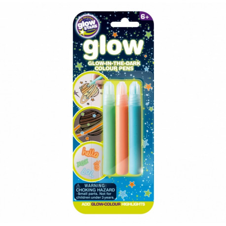 Pens that glow in the dark Brainstorm 3 pcs