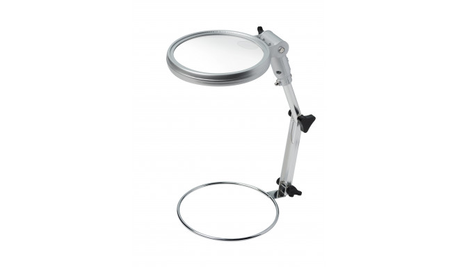 Sewing Magnifier BRESSER 2x/4x with LED Illumination, Diameter 120mm