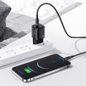 USAMS Ład. siec. 1xUSB-C T36 mini 20W (only head) PD3.0 Fast Charging biały|white CC124TC02 (US-CC12