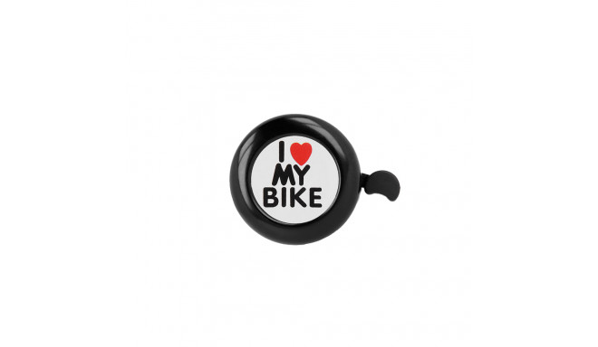 Bike bell I love my bike black