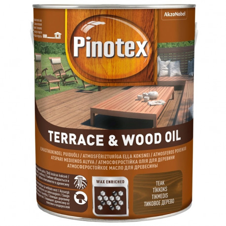 PINOTEX terrassi puiduõli teak 3L