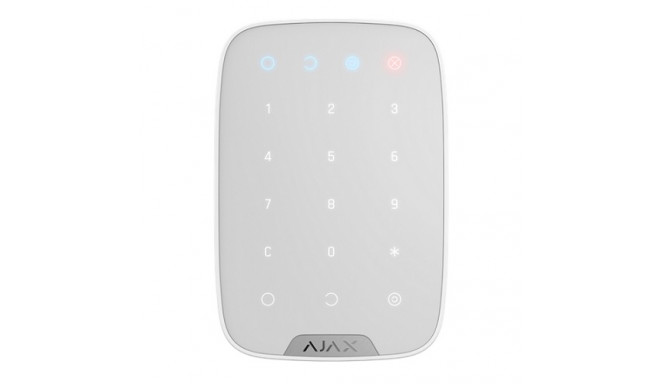 AJAX KeyPad Plus Wireless Touch Keyboard (white)