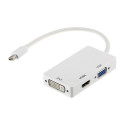 Adapter mini DisplayPort į HDMI, DVI, VGA                                                           