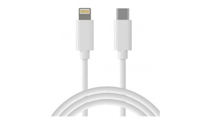 Cable USB Type C - Lightning, PD, 18W, 1m