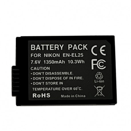 Extra Digital aku Nikon EN-EL25 1350mAh