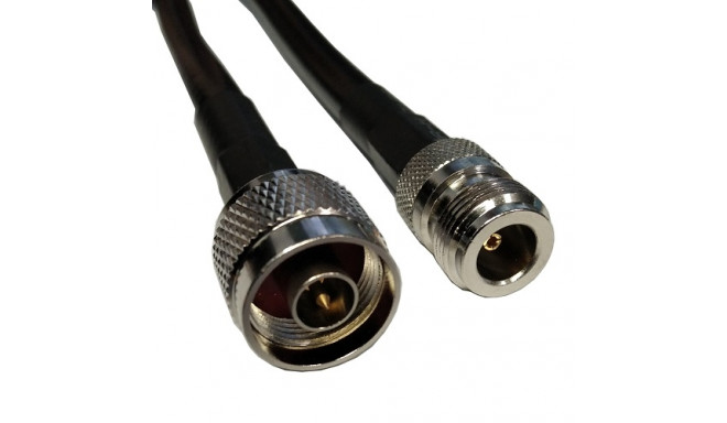 Cable LMR-400, 1m, N-male to N-female