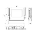 Floodlight LED ASPIRE 30W 4500K 3300lm 230V Forever Light