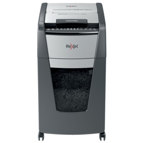 Rexel Optimum AutoFeed+ 300M Paper Shredder Micro-cut shredding 2x15 mm P-5 60L 55 dB
