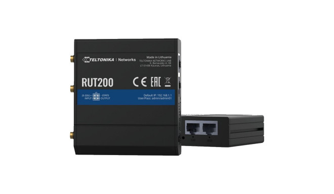 Teltonika RUT200 Industrial LTE WiFi Router