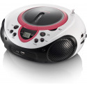 Lenco CD player SCD-38 USB, pink