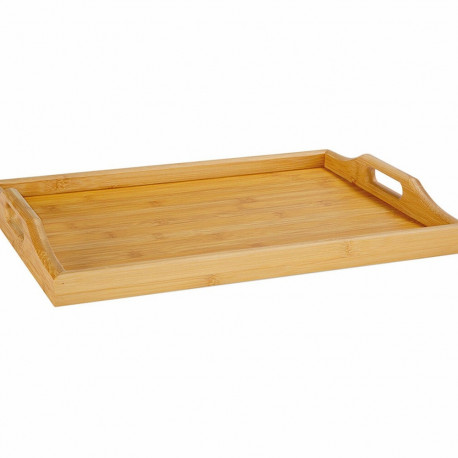 Breakfast tray Andrea House ms22200 With handles Bamboo 43 x 31 x 5 cm