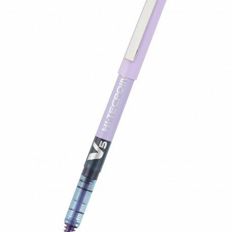 Liquid ink pen Pilot V-5 Hi-Tecpoint Violet 0,3 mm (12 Units)