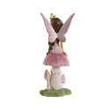 Decorative Figure Home ESPRIT Pink 8 x 6 x 18,5 cm