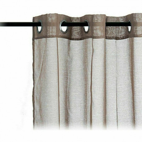 Kardinad 140 x 260 cm Pruun (6 Ühikut)