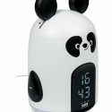 Alarm Clock Bigben White/Black Panda bear