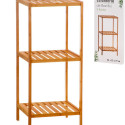 Bathroom Shelves Caison Bamboo 3 Shelves 34 x 33 x 79 cm