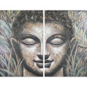 2 attēlu komplekts Home ESPRIT Buda Austrumniecisks 160 x 3 x 120 cm