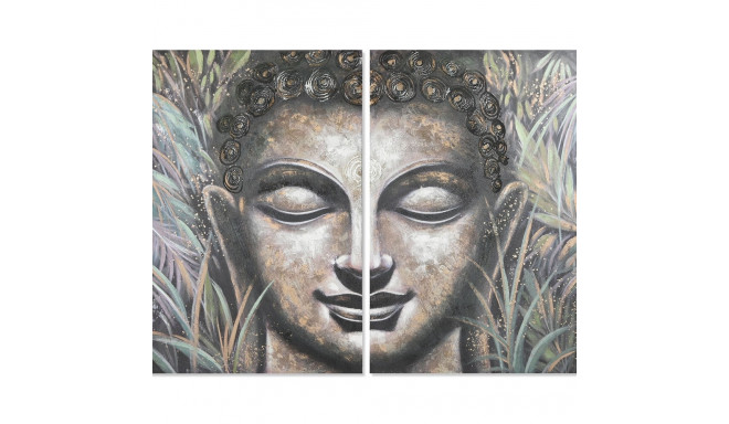 Набор из два картин Home ESPRIT Будда Восточный 160 x 3 x 120 cm