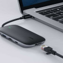 USB-jaotur Aukey CB-C71 Must 100 W