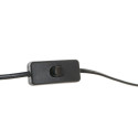 Galda lampa DKD Home Decor Brūns Bēšs Poliesters Koks 220 V 50 W