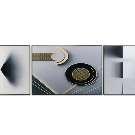 Painting DKD Home Decor Abstract Modern (240 x 3 x 80 cm)