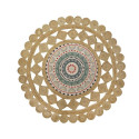 Paklājs DKD Home Decor Brūns Daudzkrāsains (200 x 200 x 0,75 cm)