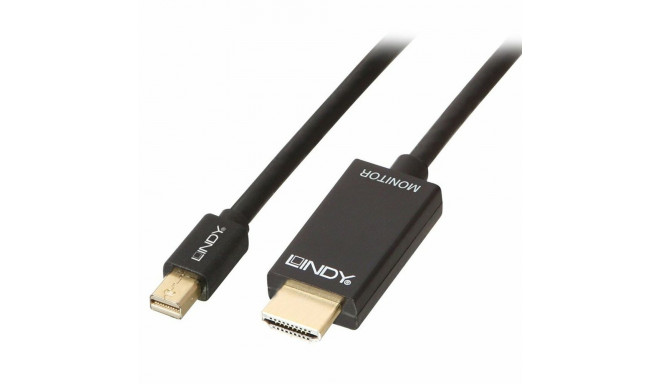 Mini Display Port to HDMI Adapter LINDY 36927 Black