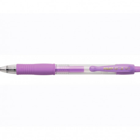 Geelpliiats Pilot G2 Pastel lilla, 0,7/ joon 0,32mm