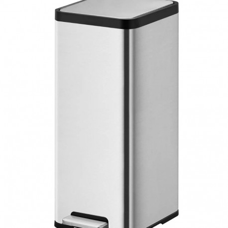 Prügikast 30L EKO Ecomaid Pedal Bin, matt roostevaba teras, ühendatav