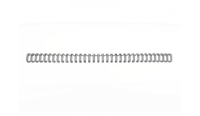 Köitespiraal traat 3:1 (34-auguga), nr4, 6mm, must, kuni 35 lehte, 1pk (pakis 100tk)