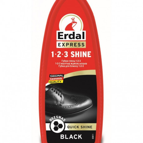 Kingaläikesvamm mesilasvahaga, must, 70 kasutuskorda, Erdal