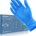 Nitriilkindad Nitrylex puudrita S suurus 100tk/pk (sinine), MERCATOR