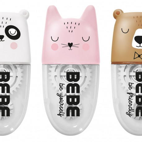 Korrektuurlint BEBE FRIENDS G 6m,assortii, Interdruk