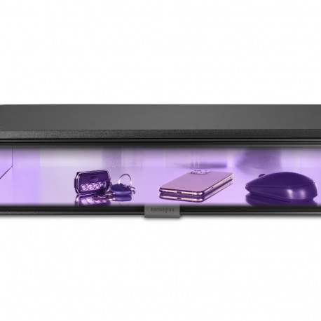 Monitori alus Kensington K55100WW kuni 34" ja 18kg seadmele, UV light sanitation compartment Black/m
