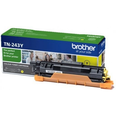 Tooner Brother TN243Y Yellow 1000lk@5% DCP-L3510CDW, L3550CDW, HL-L3210CW, L3230CDW, L3270CDW, MFC-L