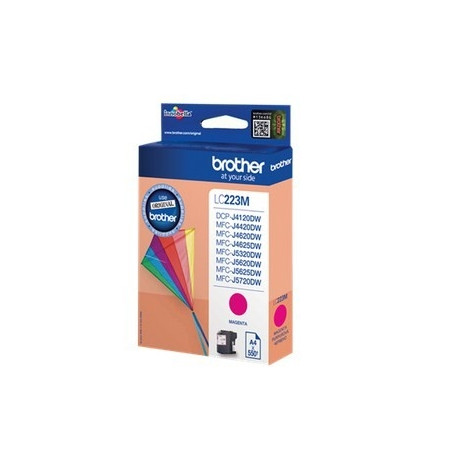 Brother ink cartridge LC223M 550pgs, magenta