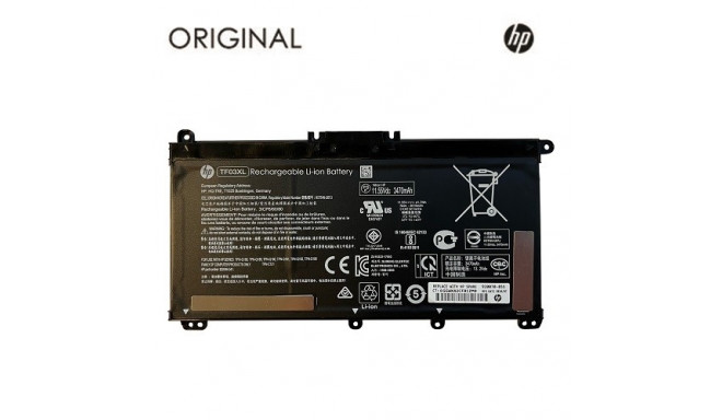 Notebook battery HP TF03XL, 3470mAh, Original