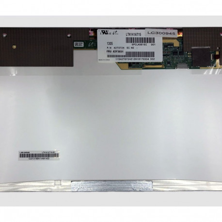 Notebook screen 14.1" 1280x800 WXGA, LED, matte, 40pin (right), A+