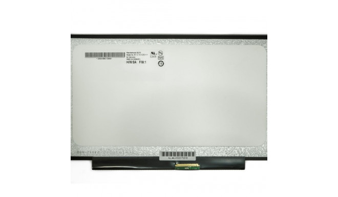 LCD screen 10.1" 1024x600, LED, SLIM, matte, 40pin (right), A+